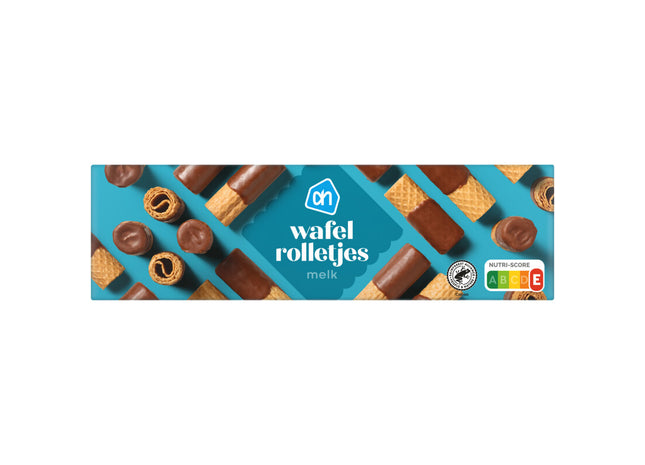 Wafelrolletjes melkchocolade