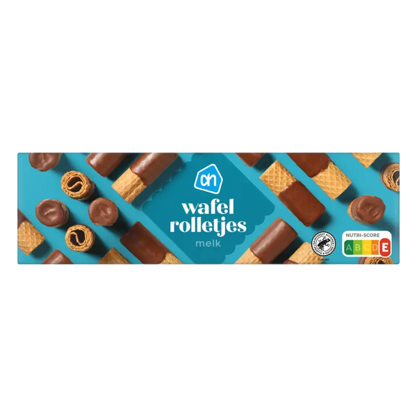 Wafelrolletjes melkchocolade