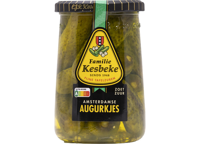Kesbeke Amsterdamse augurkjes zoetzuur