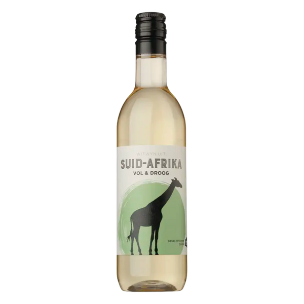 Vol & droge Zuid-Afrikaanse huiswijn wit