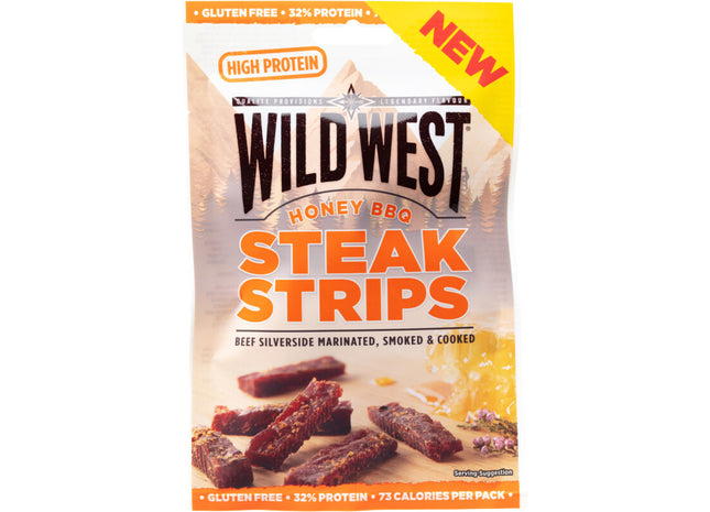 Wild West Steak strips honey BBQ