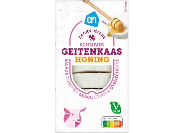 Geitenkaas honing schijfjes