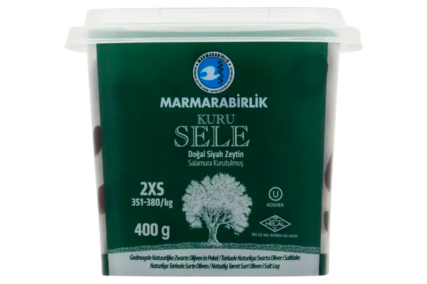 Marmarabirlik Dry Cured Black Olives