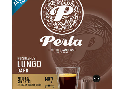 Perla Huisblends Lungo dark capsules