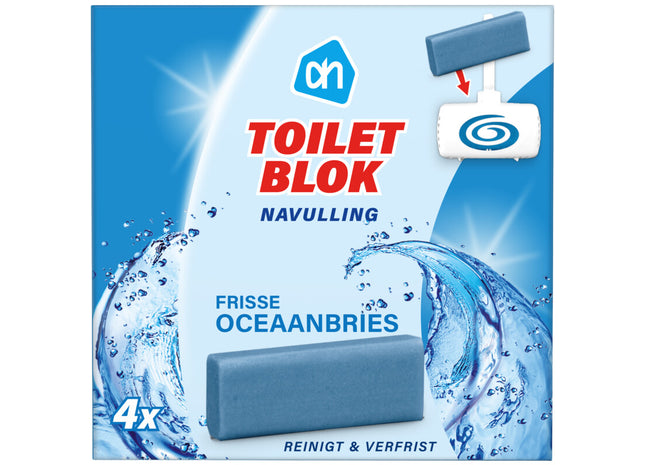 Toiletblok frisse oceaanbries navulling