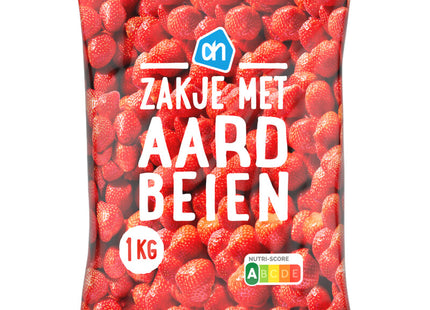 Zakje met aardbeien
