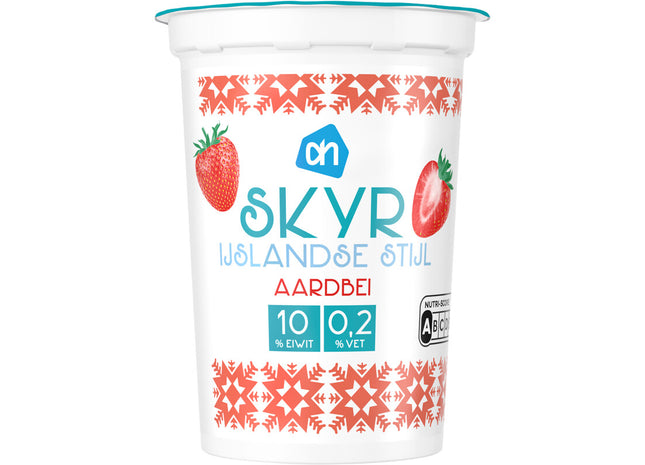 Skyr IJslandse stijl aardbei