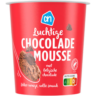 Chocolade mousse puur
