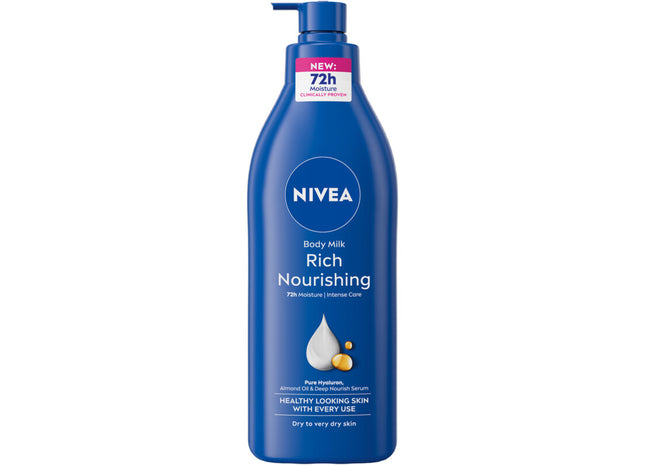 NIVEA Verzorgende body milk met pomp