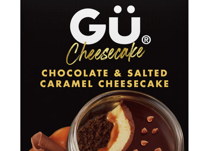 Gü Chocolate & salted caramel cheesecakes