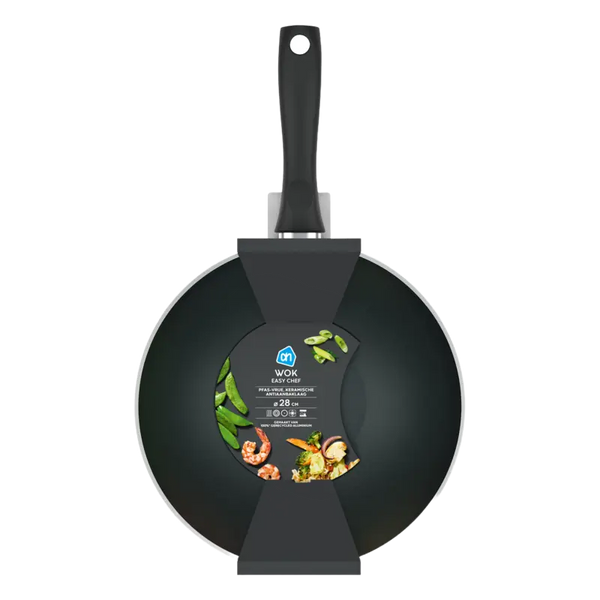 Wok easy chef 28cm