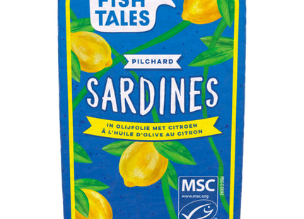Fish Tales Sardines in olijfolie met citroen