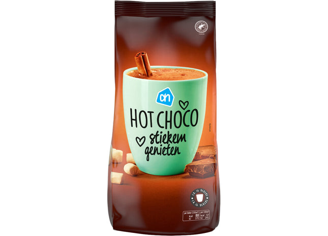 Nachfüllung mit heißer Schokolade