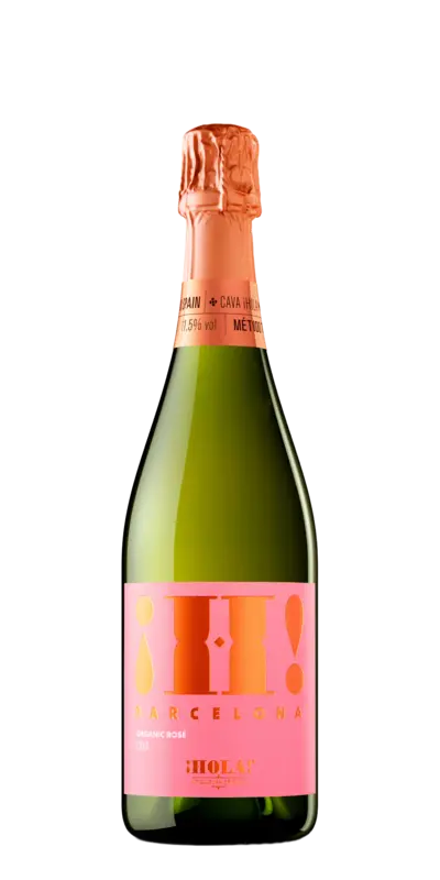 Hello! Barcelona organic rosé sparkling wine