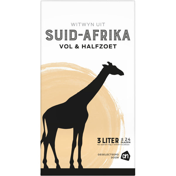 Vol & halfzoete Zuid-Afrikaanse wit tap