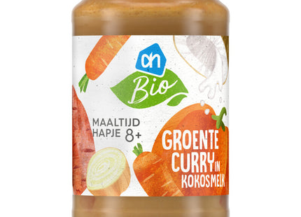 Biologisch Maaltijdhapje groentencurry kokosmelk 8+
