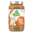 Biologischer Mahlzeit-Happen Gemüsecurry Kokosmilch 8+