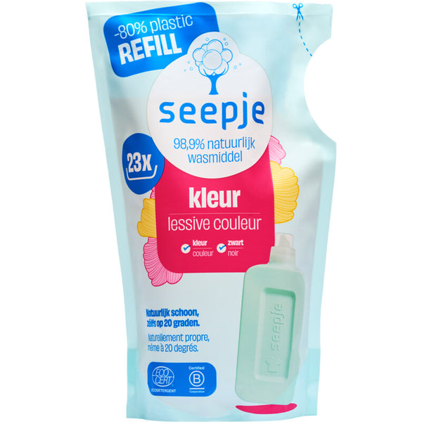 Seepje Waschmittel Nachfüllbeutel Farbe