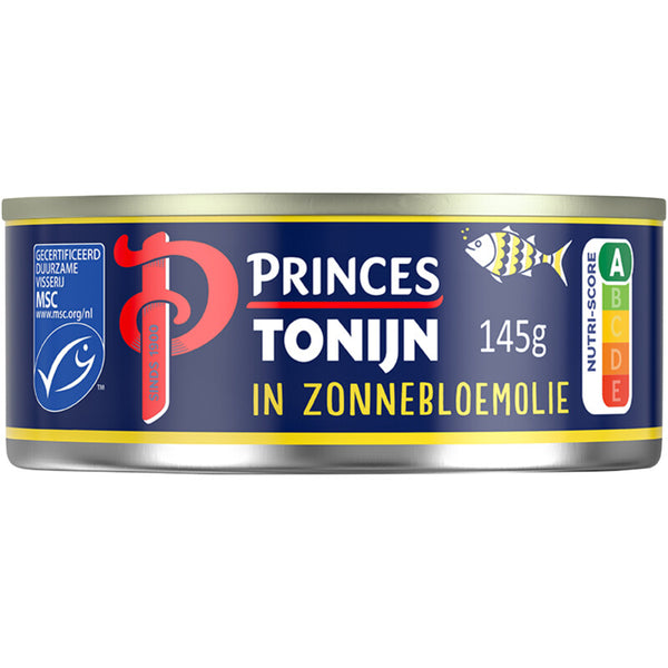 Princes Tonijnstukken in zonnebloemolie