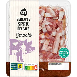 Drooggezouten spekreepjes