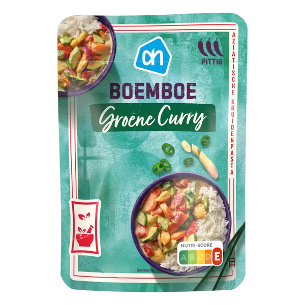 Green curry spice paste