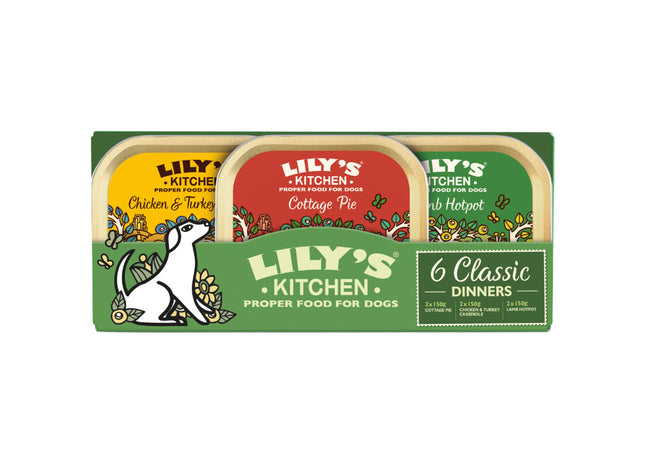 Lily's Kitchen Klassische Abendessen im 6er-Pack