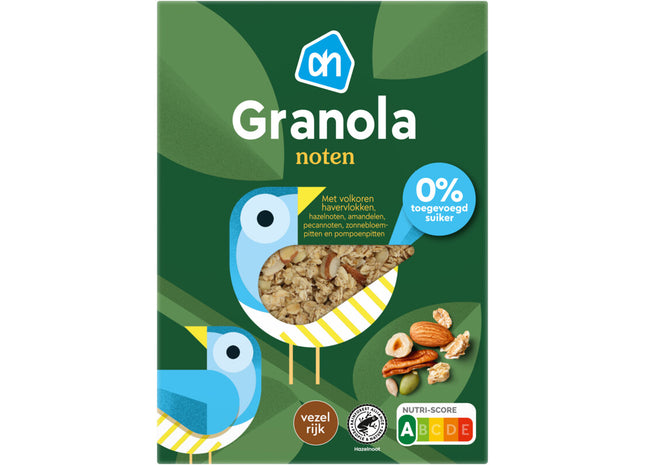 Granola-Nüsse 0 % Zuckerzusatz