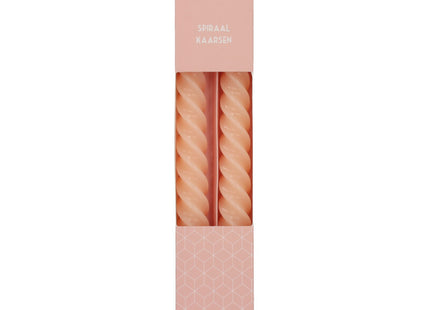 Avec Dinerkaars spiraal oranje