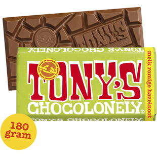 Tony's Chocolonely Reep melk romige hazelnoot
