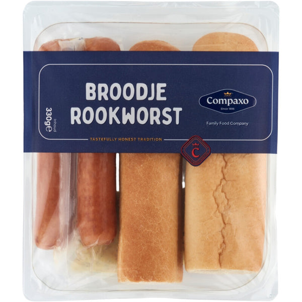 Compaxo Brötchen mit geräucherter Wurst