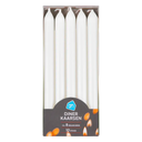 Dinner candle white 8 burning hours