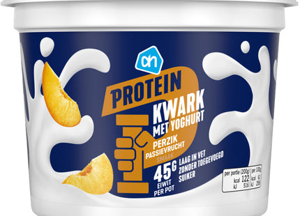 Protein kwark met yoghurt perzik