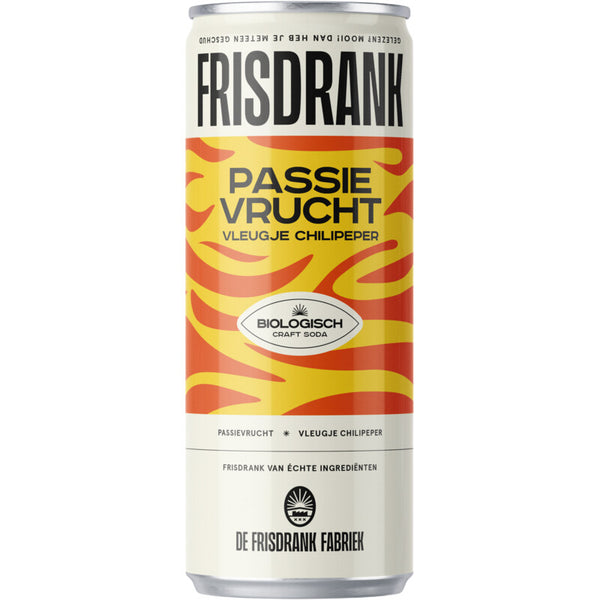 De Frisdrank Fabriek Passievrucht vleugje chilipeper