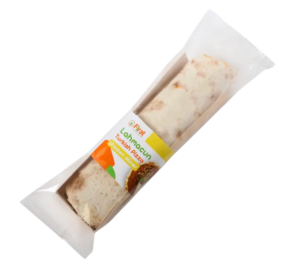 Firat Lmacun Turkse pizza met kip döner