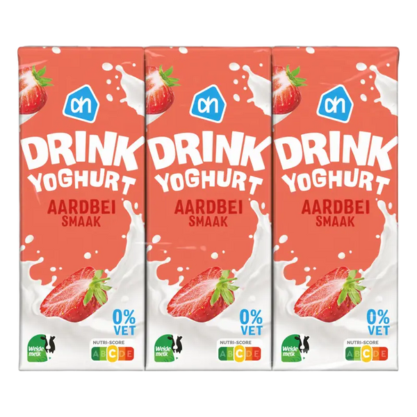 Drinkyoghurt aardbeismaak 6-pack