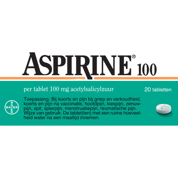 Aspirin Pain Reliever 100 mg