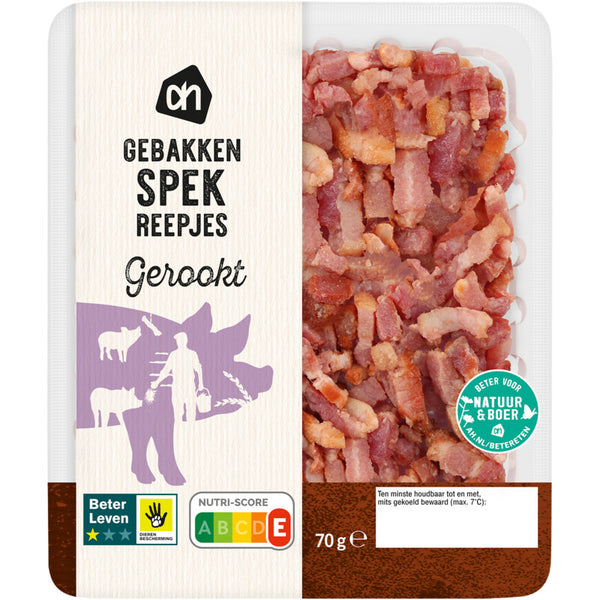Uitgebakken spekreepjes