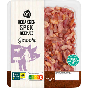 Uitgebakken spekreepjes