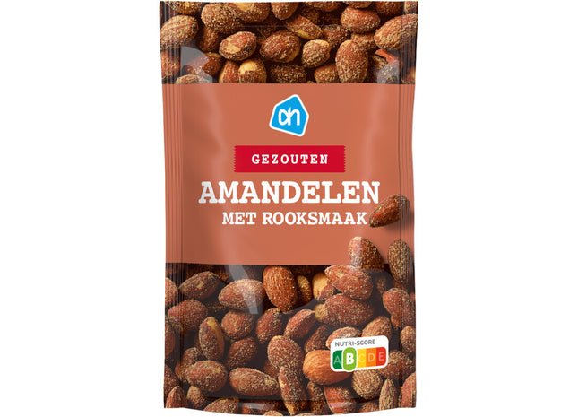 Amandelen met rooksmaak gezouten