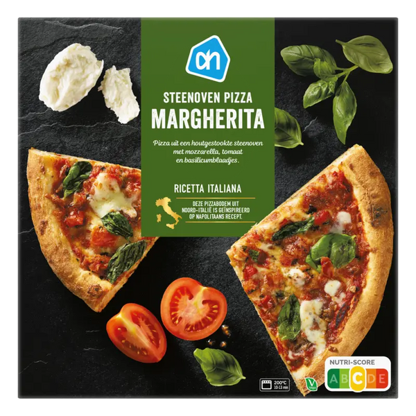 Steenoven pizza margherita