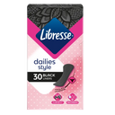 Libresse Regular black panty liners