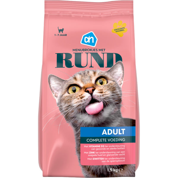 Menubrokjes met rund adult