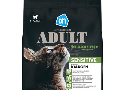 Menüstücke für Erwachsene empfindlich