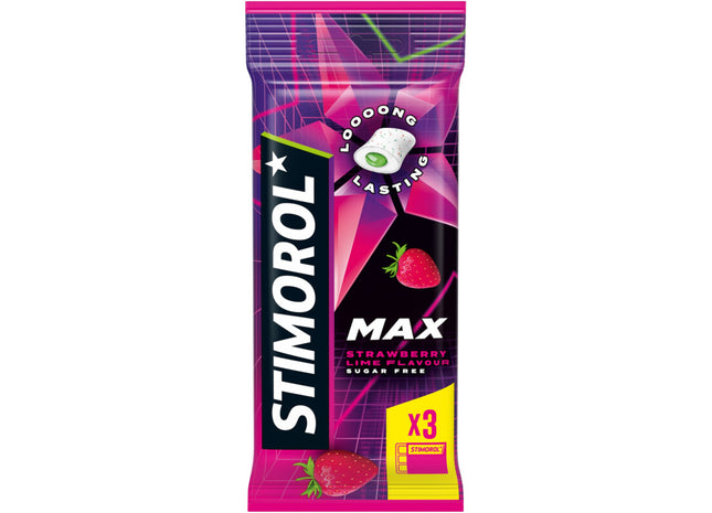 Stimorol Max splash strawberry lime