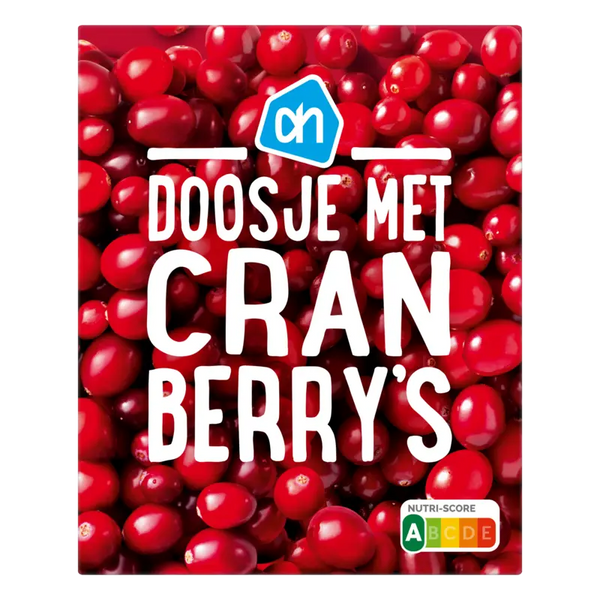 Box of cranberries