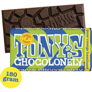 Tony's Chocolonely Reep puur romige hazelnoot