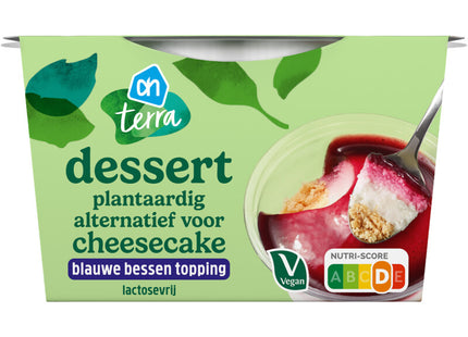 Terra Plantaardige dessert cheesecake bes