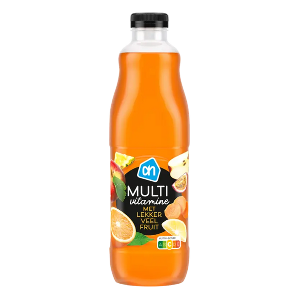 Multivitamin with orange fruit