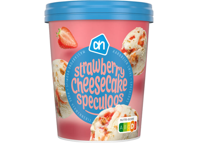 Strawberry cheesecake speculoos