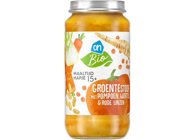 Biologisch Maaltijdhapje groentestoof pompoen 15+